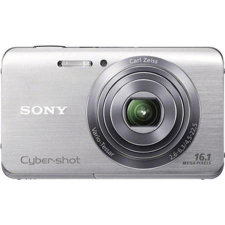 Sony Cyber-Shot DSC-W650 Digital Camera Silver -Bundle w/4Gb,Case + #DSCW650