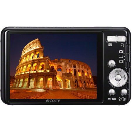 Sony Cyber-Shot DSC-W650 Digital Camera, Black