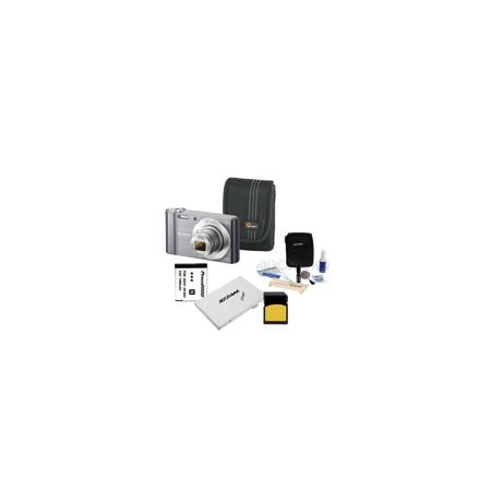 Sony Cyber-shot DSC-W810 Digital Camera, Silver With Upgrade Accessory Bundle