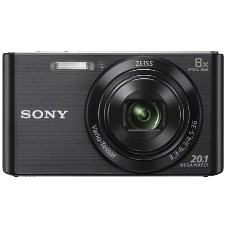 Sony Cyber-shot DSC-W830 Digital Camera, Black