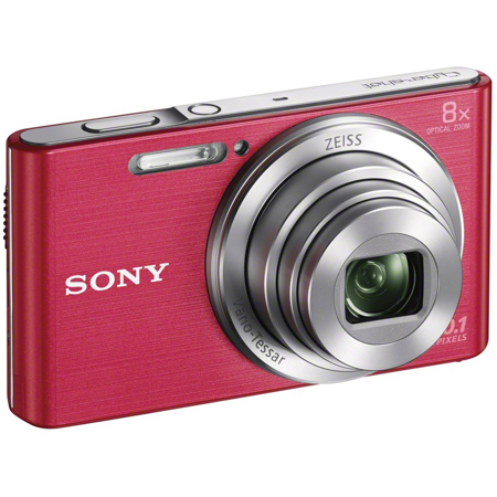 Sony Cyber-shot DSC-W830 Digital Camera, Pink