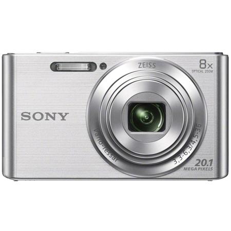 Sony Cyber-shot DSC-W830 Digital Point & Shoot Camera, Silver