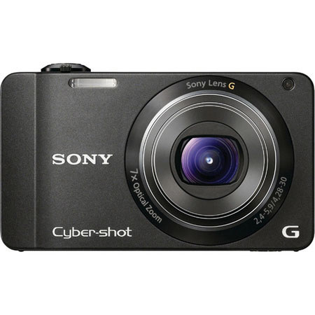 Sony Cyber-Shot DSC-WX10/B Digital Camera Black Bundle
