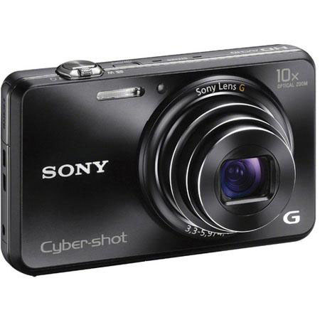 Sony Cyber-Shot DSC-WX150 Digital Camera, Black - Bundle - with 8GB SD