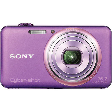 Sony Cyber-shot DSC-WX70 Digital Camera Bundle, Violet