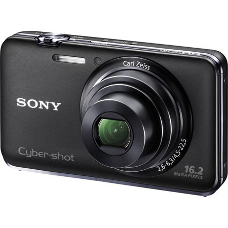 Sony Cyber-Shot DSCWX9 Digital Camera Bundle, Black
