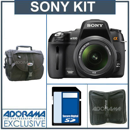 Sony a500 Digital SLR Camera/Lens Kit,w/DT 18-55mm Lens