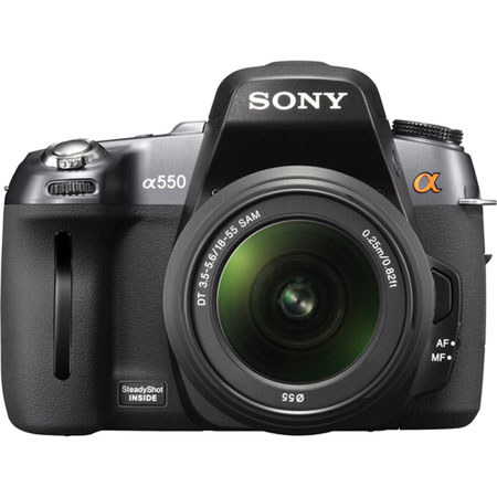 Sony A550 DSLR 14.2MP 3in LCD CMOS Sensor Camera