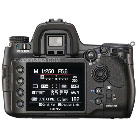 Sony Alpha DSLR A900 Full-Frame Digital Camera Body, 24.6 Megapixels, 3.0" LCD Screen, HDMI Output