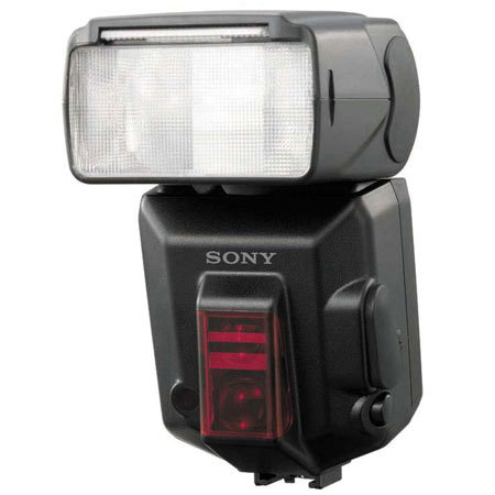 Sony HVL-F56AM Digital Camera Wireless Flash, Guide Number 56 at 85mm position, ISO 100.