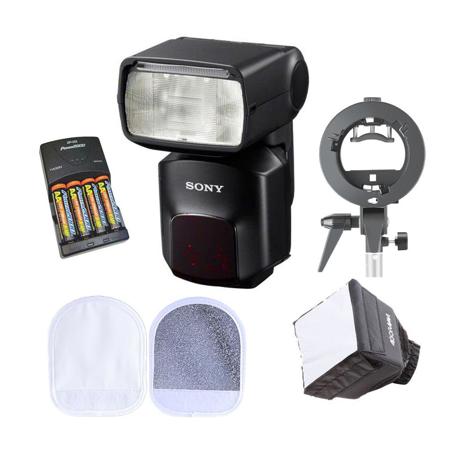 Sony HVL-F60M Wireless Shoe Mount Flash with Accessory Bundle HVL 