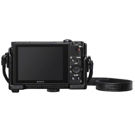 Sony LCJ-HWA Jacket Case for DSC-HX90V and DSC-WX500 - Black LCJ-HWA/B