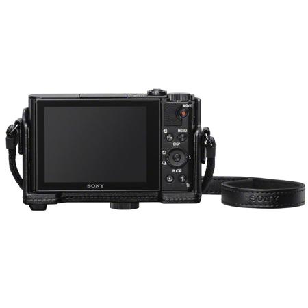 Sony LCJ-HWA Jacket Case for DSC-HX90V and DSC-WX500 - Black LCJ-HWA/B