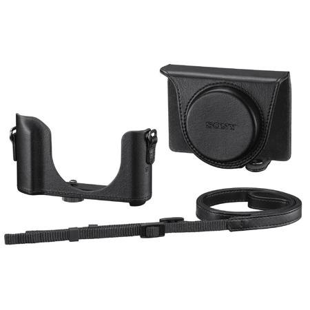 Sony LCJ-HWA Jacket Case for DSC-HX90V and DSC-WX500 - Black LCJ-HWA/B
