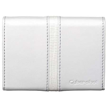 Sony White Genuine Leather Cover for the DSCT70 & DSCT200 Digital Cameras
