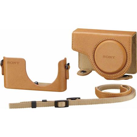 Sony LCJ-WD Exclusive Leather-Like Jacket Case for DSC-WX300