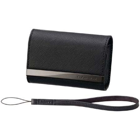 Sony LCS-CSVA/B Leather Case for DSC W Series, Black