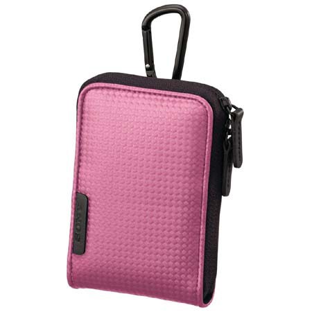Sony LCS-CSVC/P Leather Case for DSC W Series, Pink