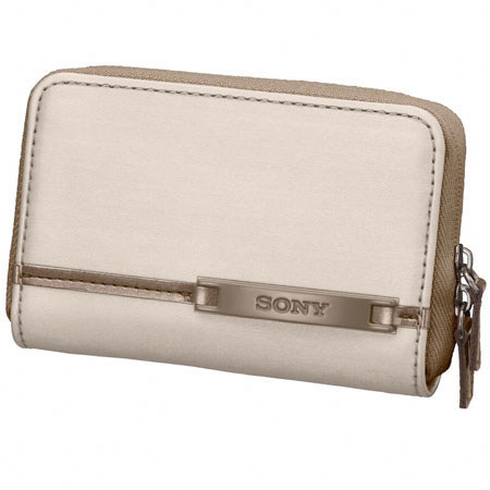 Sony LCS-CSVF/B Polyurethane Still Camera Case, Gold