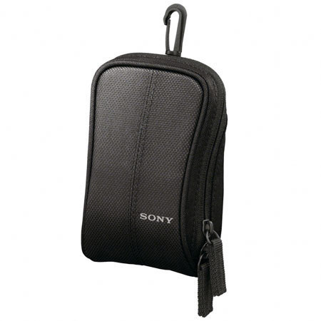 Sony LCS-CSW/B Lightweight Nylon CyberSoft Case, Black