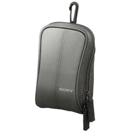 Sony LCS-CSW/S Lightweight Nylon CyberSoft Case, Silver