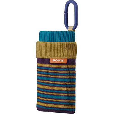 Sony LCS-CSZ/L Socklike Soft Camera Case, Blue