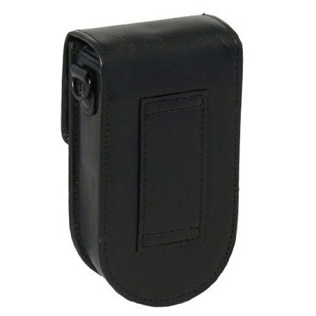Sony LCS-PHE Soft Leather Case for Compact Cyber-Shot Digital Cameras, Black.