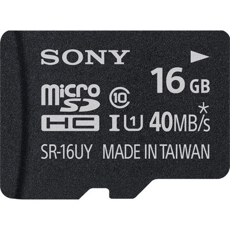 Sony 16GB Class 10 UHS-I High Speed microSD Card