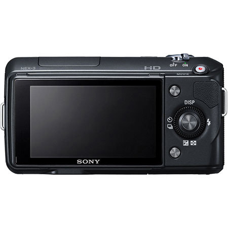 Sony Alpha NEX-3 Interchangeable Lens with Camera, Black