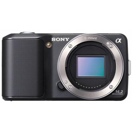 Sony Alpha NEX-3 Interchangeable Lens with Camera, Black
