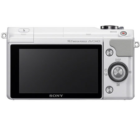 Sony NEX-3NL Compact ILC Digital Camera with 16-50mm Lens, White