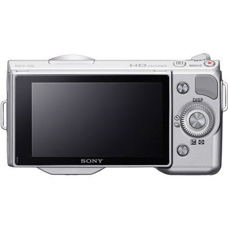 Sony Alpha NEX-5N Camera Kit with 18-55mm Lens, Silver