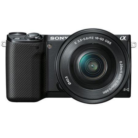 Sony Alpha NEX-5R 16-50mm Camera with 8GB Card, Spare Battery