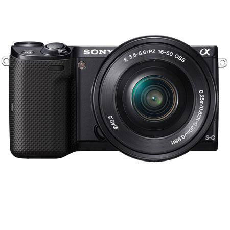 Sony Alpha NEX-5T Digital Camera with 16-50mm F3.5-5.6 Lens, With Kit A