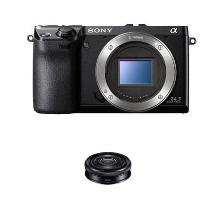Sony Alpha NEX-7 Camera Body - Bundle - with Sony 20mm F2.8 Lens