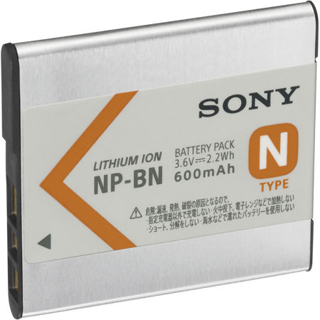 Sony NP-BN DC3.6V N-Type Lithium-Ion Rechargeable Battery Pack for Cyber-Shot Digital Camera