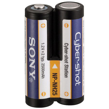 Sony NP-NH25 NiMH 2500mAh Batt Pk f/Cyber-Shot S-Series