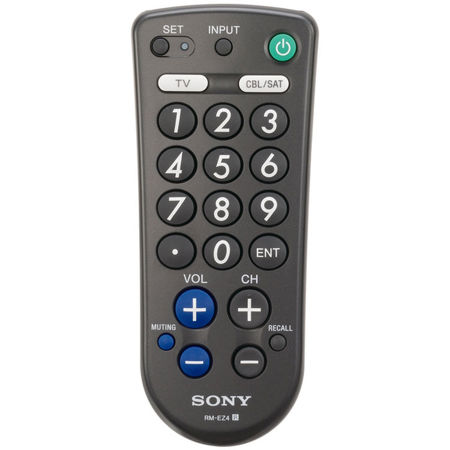 Sony RM-EZ4 2-Device Universal Remote with Big Buttons