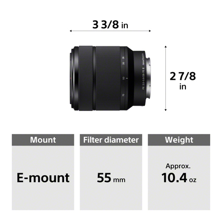 Sony FE 28-70mm f/3.5-5.6 OSS II Lens SEL28702