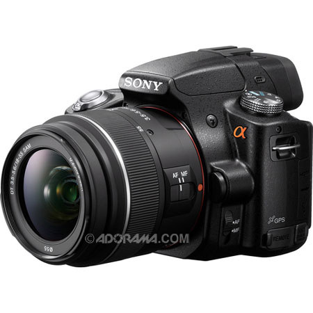 Sony Alpha DSLR SLT A55 Digital Camera w/Sony 18-55mm Lens