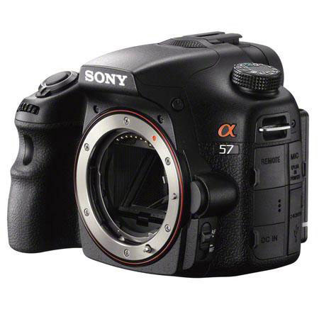 Sony Alpha DSLR SLT A57 Translucent Mirror Digital Camera, - Bundle - with 32GB