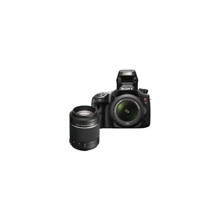 SONY ALPHA DSLR SLT A57 CAMER 2 LENS KT BUNDLED WITH VALUABLE Accessories FREE
