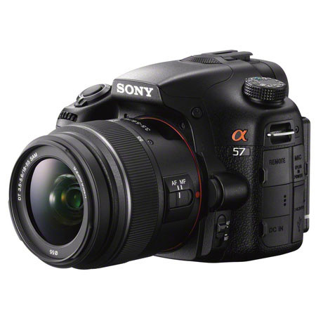 Sony Alpha SLT-A57 Digital SLR Camera with 18-55mm Lens