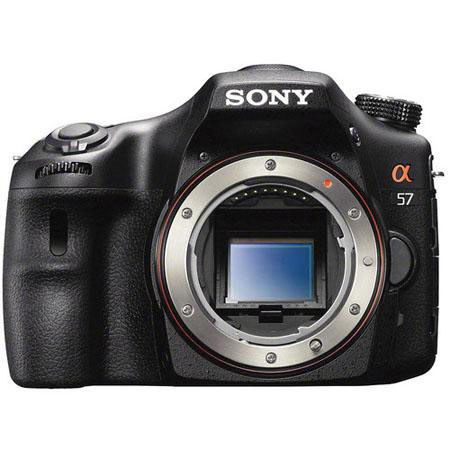Sony Alpha DSLR SLT A57 Translucent Mirror Digital Camera,Bundle w/Sony 75-300mm