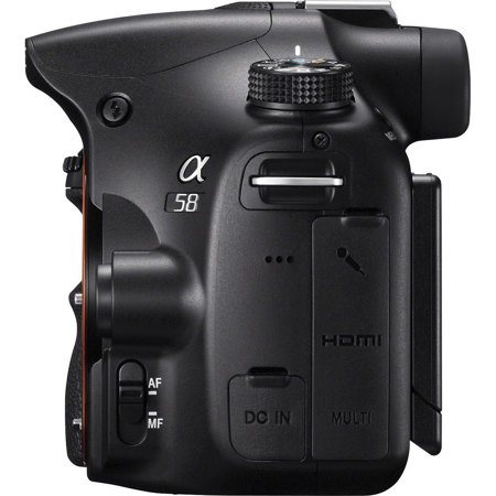 Sony Alpha DSLR SLT-A58 DSLR Camera with 18-55 Lens