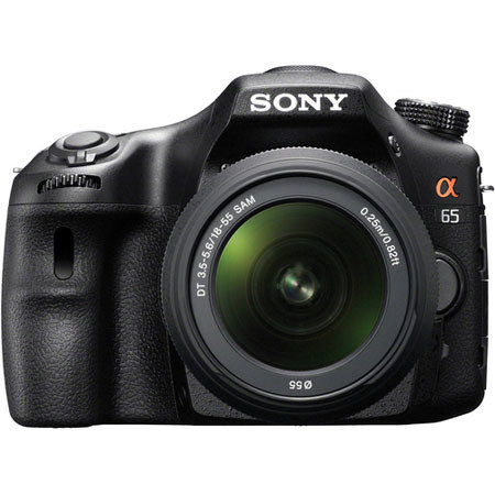 Sony Alpha DSLR SLT A65 Digital Camera with 18-55mm Lens