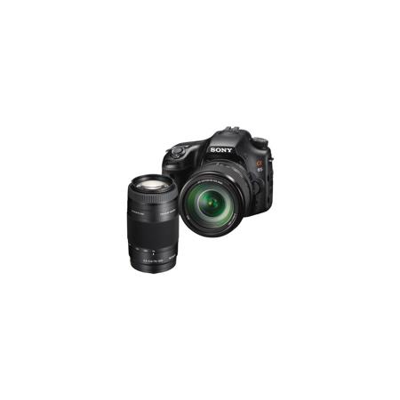 Sony Alpha DSLR SLT A65 Digital Camera & Sony 18-135mm, Bundle w/Sony 75-300mm