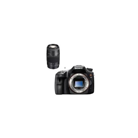 Sony Alpha DSLR SLT A65 Digital Camera, with Sony 75-300
