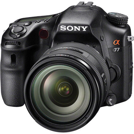 Sony Alpha DSLR SLT A77 Digital Camera with Sony 16-50mm f/2.8 Lens