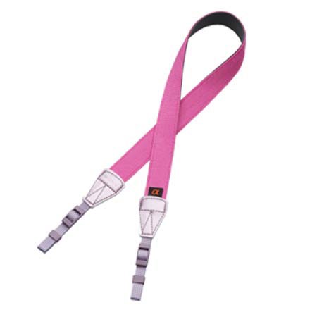 Sony Pink Textile Shoulder Strap, Width: 30mm